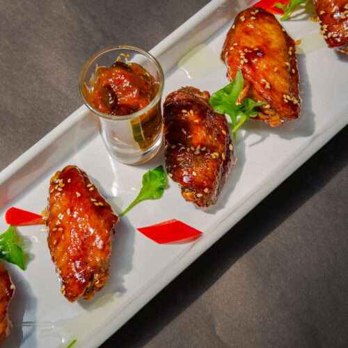 Honey Garlic Chicken Wings