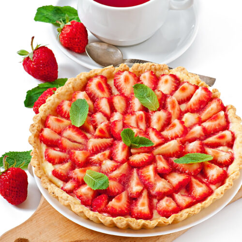 Strawberry Cream Pie Recipe