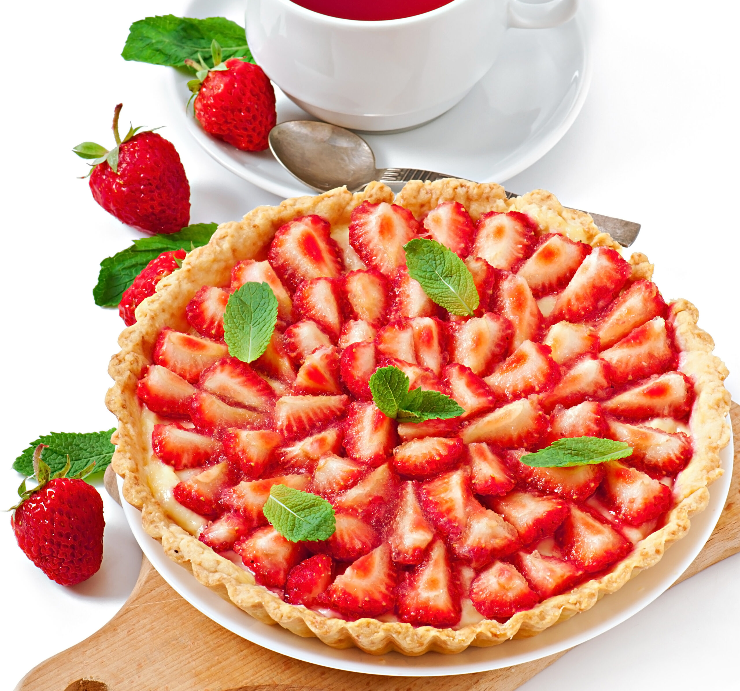 Strawberry Cream Pie Recipe