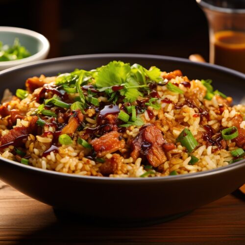 Steak fried rice recipe